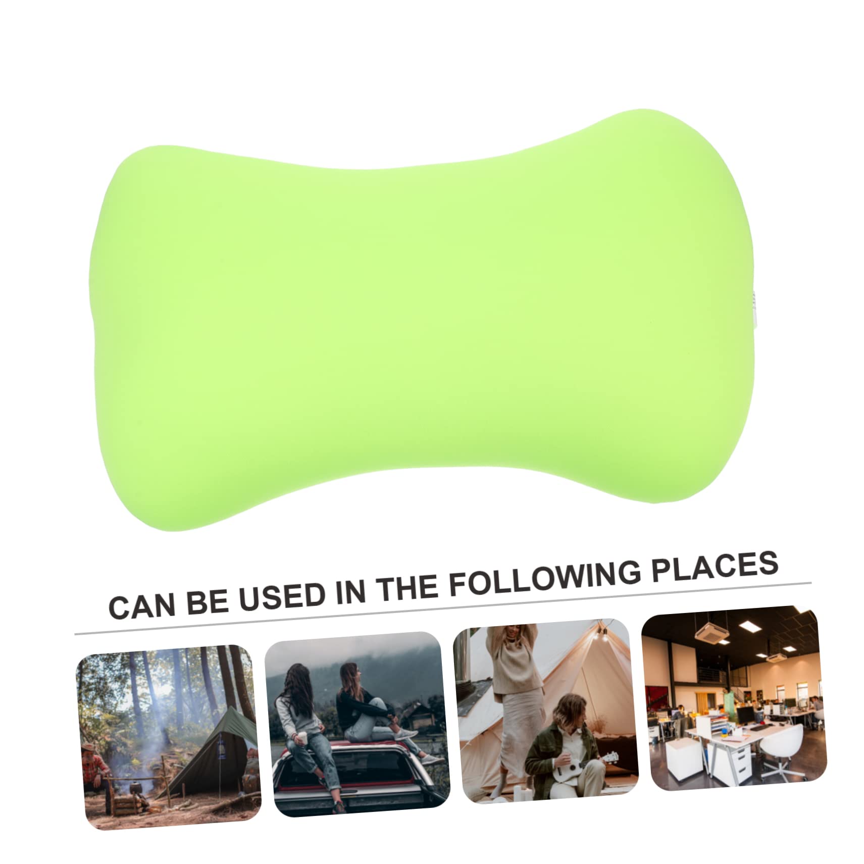 LIFKOME 2piezas Cojín De Camping Portátil y Ligero Almohada Ergonómica para Dormir Oficina y Viajes para Acampar y Actividades Al Aire