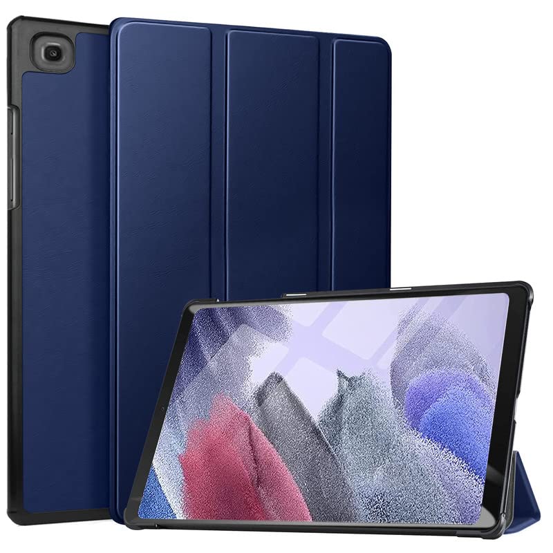 Robustrion Smart Trifold Hard Back Flip Stand Case Cover for Samsung Tab A7 Lite Cover 8.7 Inch Samsung Galaxy Tab A7 Lite Cover SM-T220/T225 -Navy (B0989KM1VM) Amazon Price History, Amazon Price Tracker