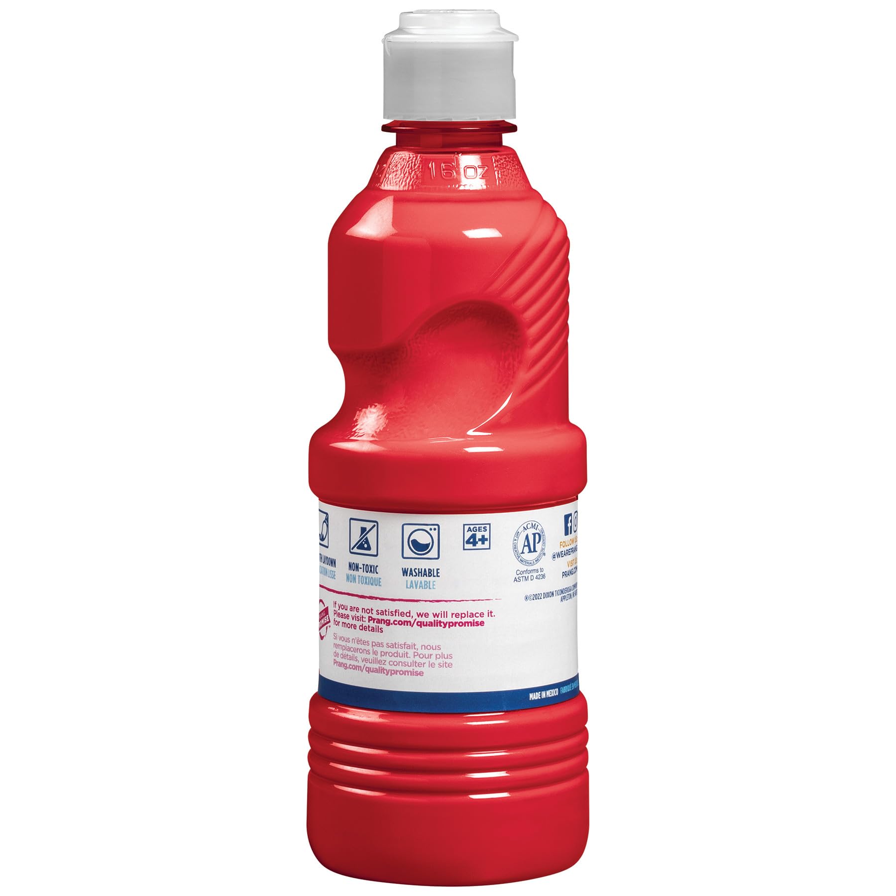 West Design Tempera Miscelata Brilliant Red 600ml - Colore A Base D'Acqua Per Pittura Su Larga Scala - 5