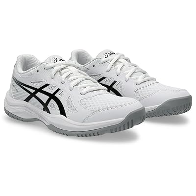 ASICS Kids Upcourt 6 GS (Little Kid/Big Kid) Kids Shoes White/Black