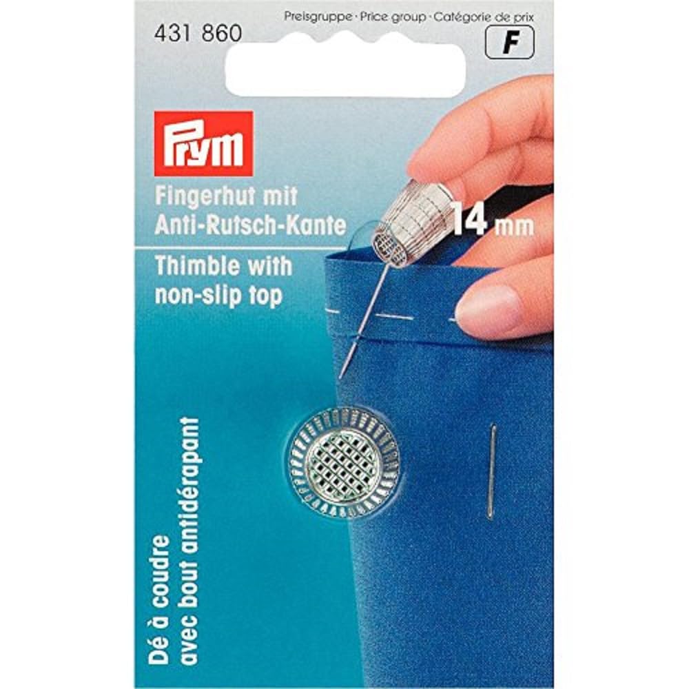 Prym Silver - Die-Cast Zinc (14Mm) Thimble - 1 Unit