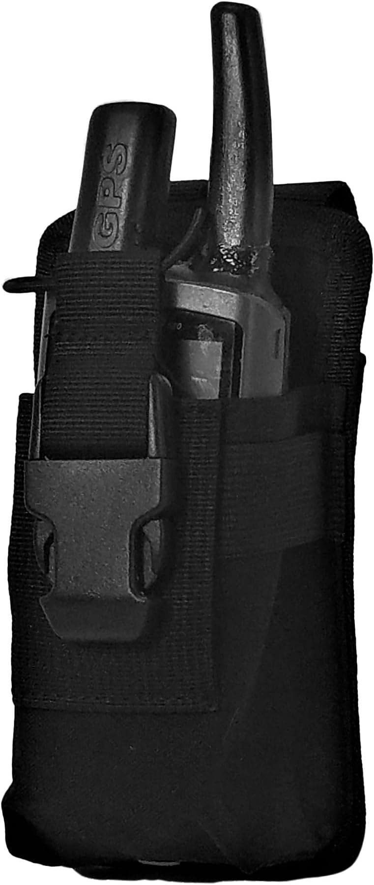 Clakit StrapPack Clip-On Pouch for Radio & GPS, Backpack Attachment for Hunters, First Responders, Public Safety, Hikers and Travelers