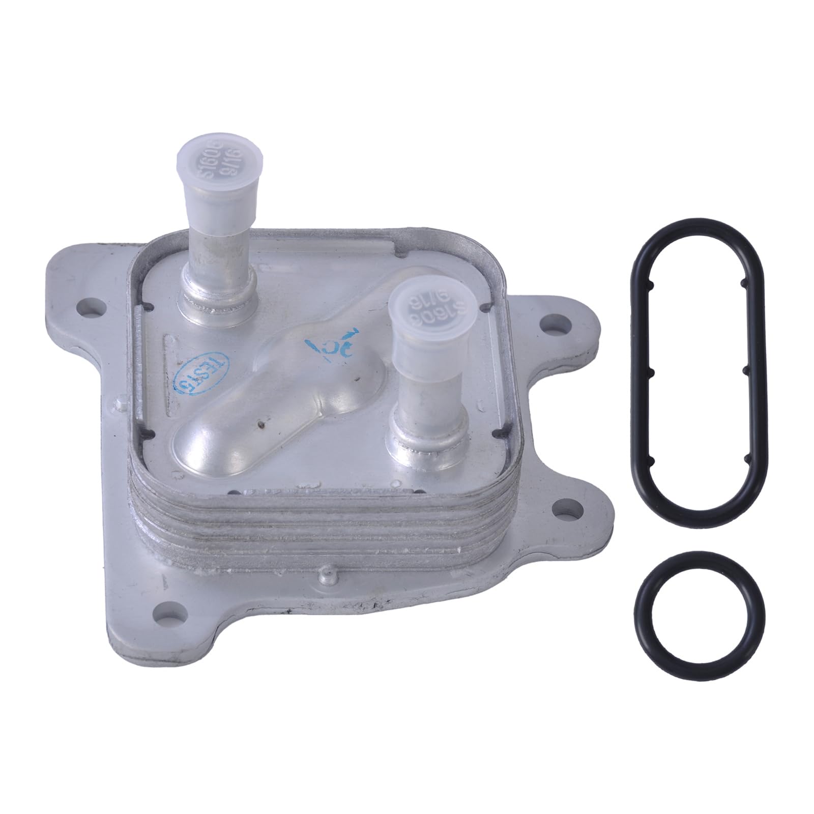 Oil Cooler Assembly 21305-3TA2A Fit for 2013-2018 Nissan Altima 2.5L L4, for 2014-2020 Nissan Rogue 2.5L L4 - Replace 21305-3TA2A