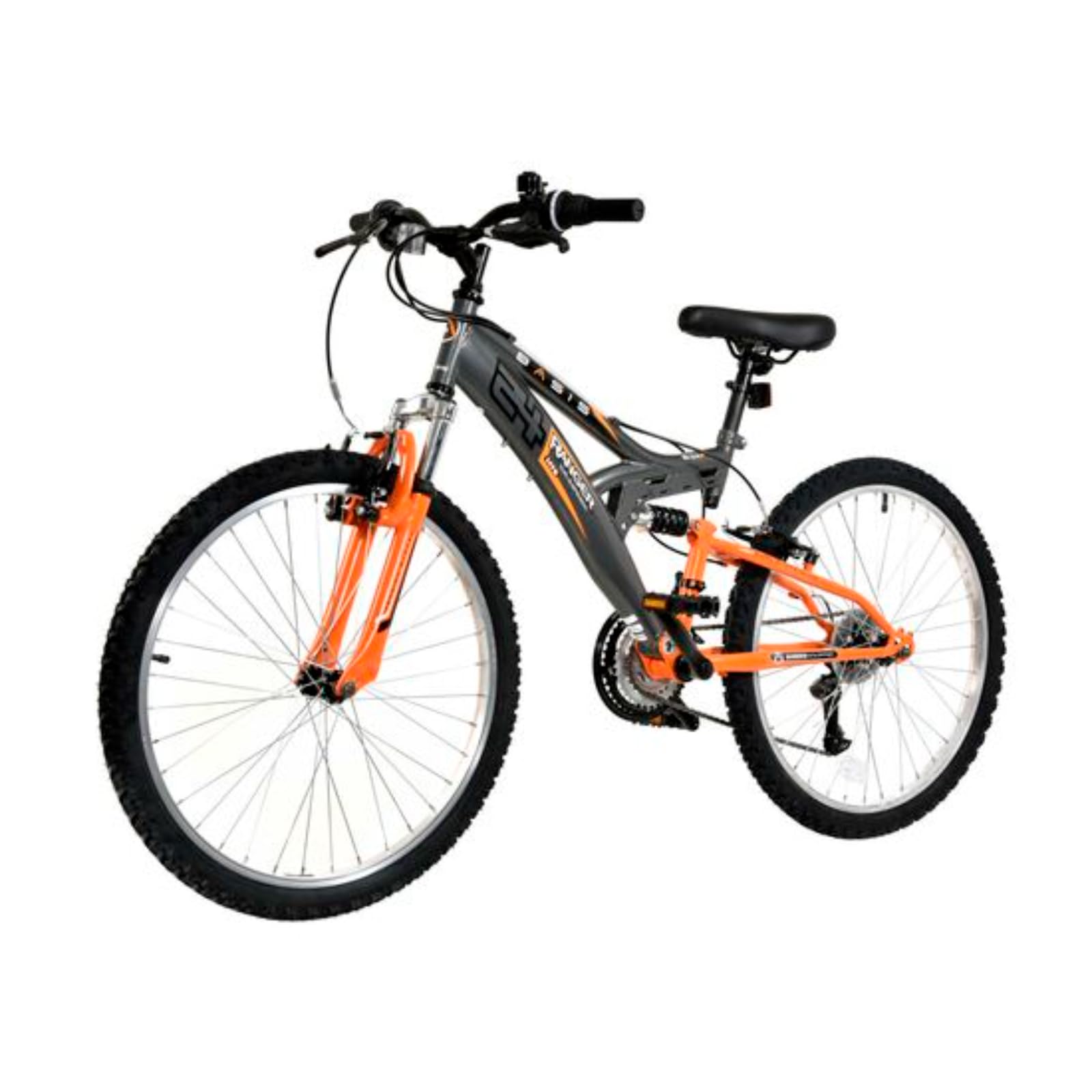 Rezzak Mountanbke 24 Zoll Mountanbke MTB Fahrrad Jugendfahrrad Schutzblech 21 Gang Shimano Kettenschaltung