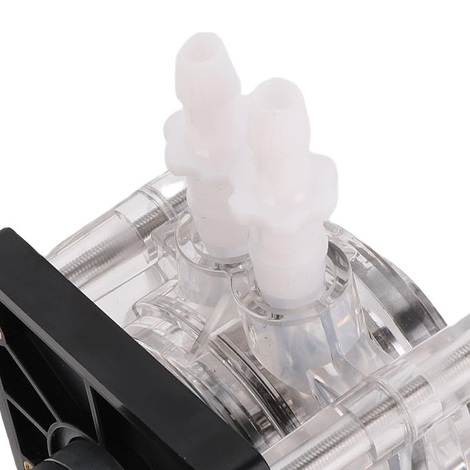 Peristaltische Pumpe Einstellbare Durchflussrate -Aquarium -Dosierpumpe für Aquariumlaboranalyse (EU-Stecker)