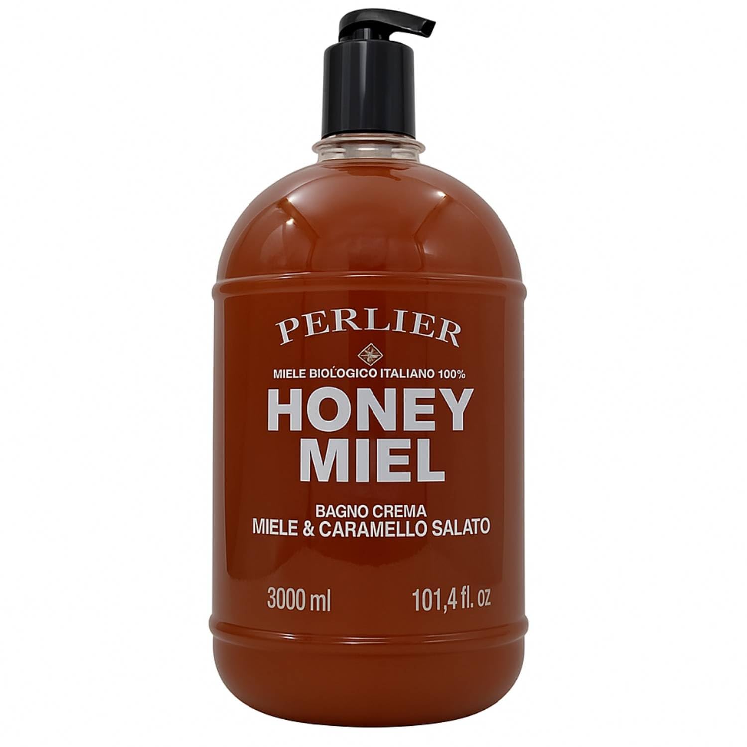 Perlier Honey Miel Bagno Crema Miele e Caramello Salato Con Dosatore 3000 Ml