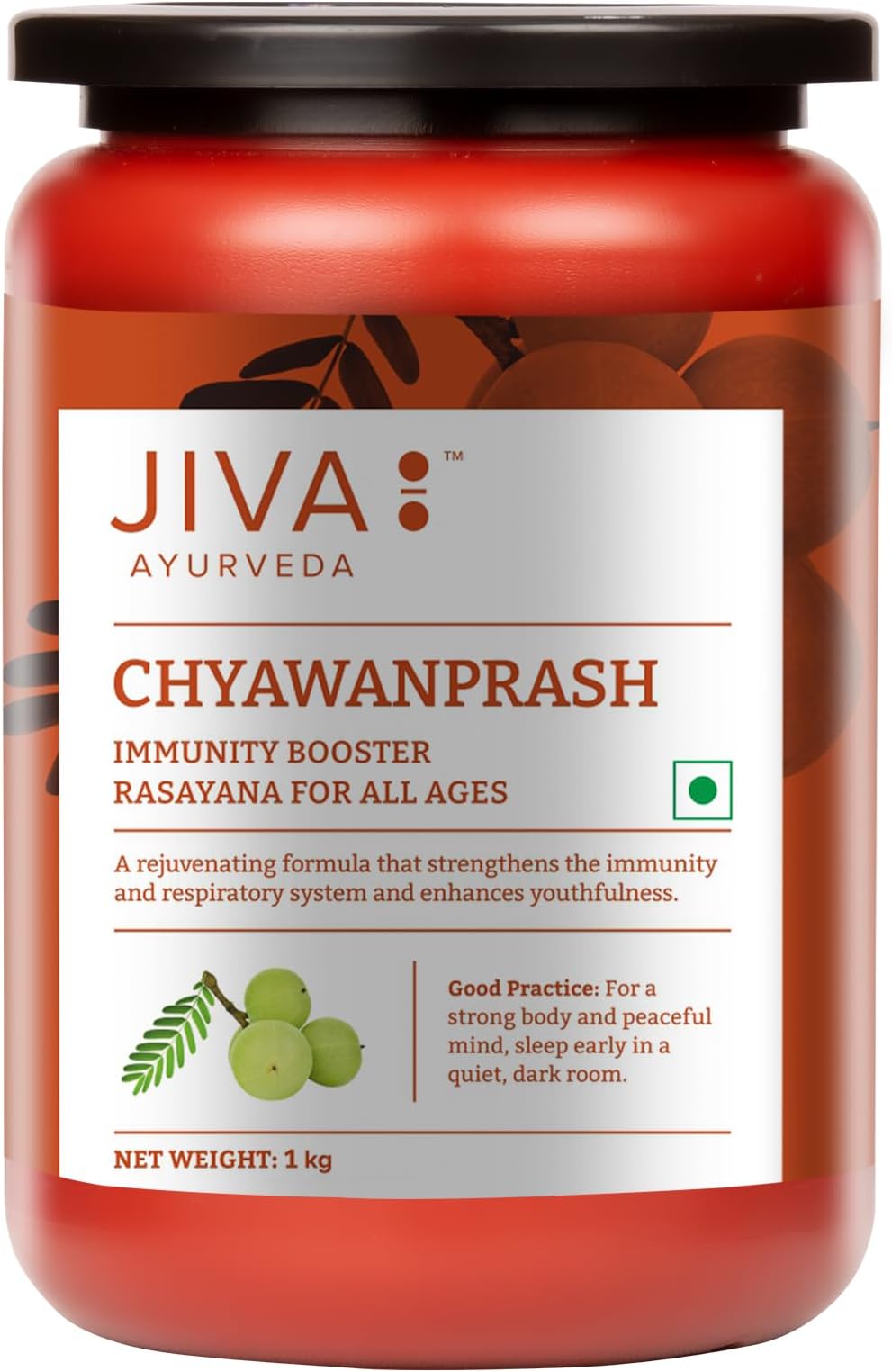 - Jiva Chyawanprash | Goodness of Ayurveda | 100% Pure & Natural & Rich in Vitamin-C | Natural Rejuvinator & Immunity Booster | For Men & Women 1kg (Pack of 1)