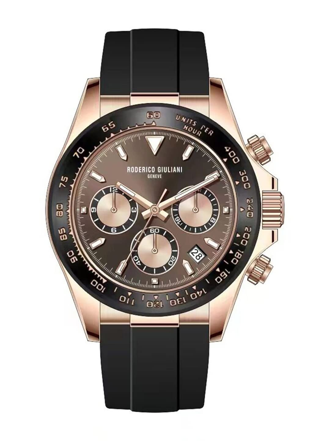 RODERICO GIULIANI Analog Chronograph Rose Gold DIAL Rose Gold CASE Mens Watch MSLC-7803 (B0C6ZS2WBX) Amazon Price History, Amazon Price Tracker