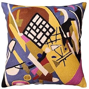 Kashmir Designs Kandinsky Modernes Stuhlkissen