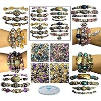 x16 Girls Bracelet Jewellery Making Kit Hobby Craft