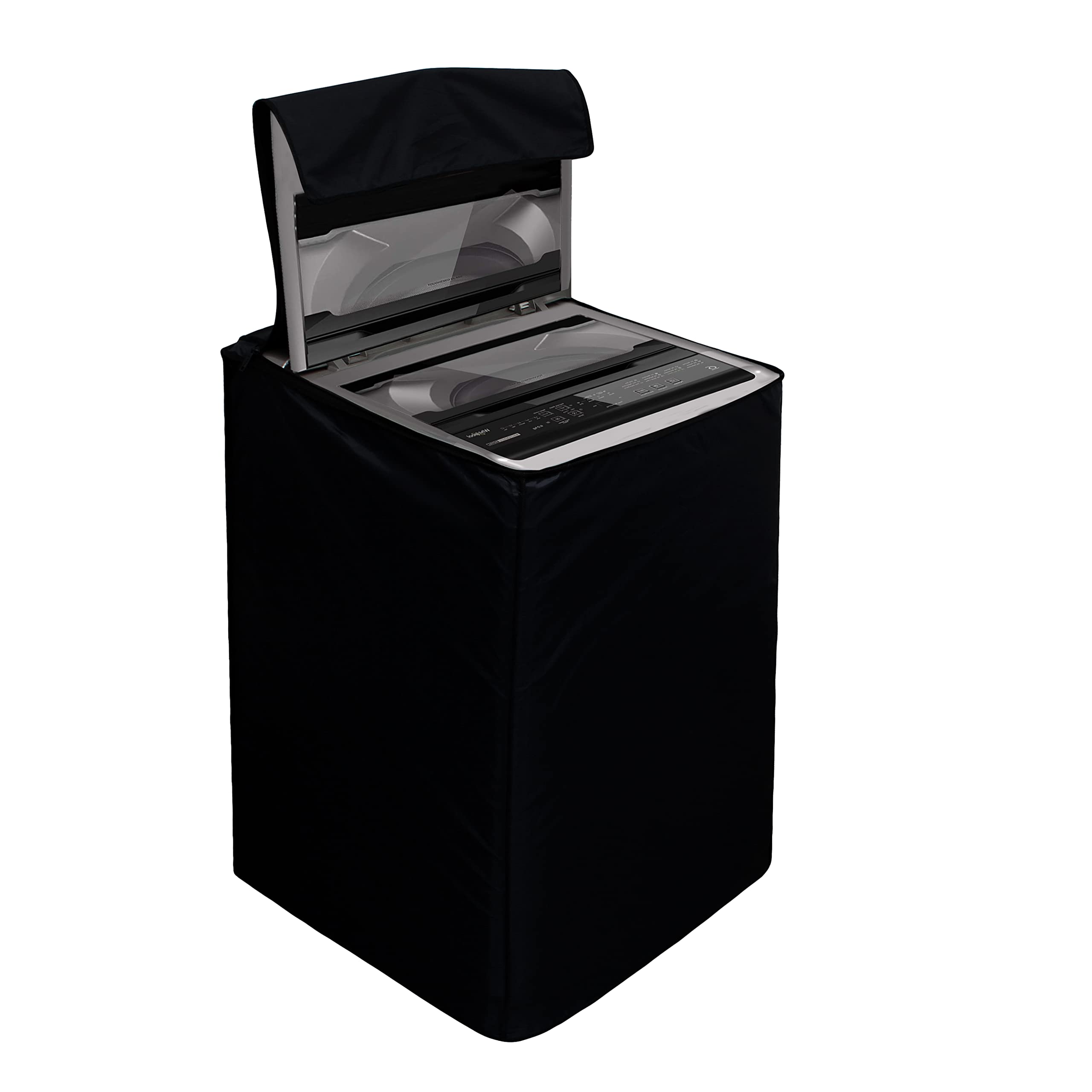 Star Weaves Washing Machine Cover Top Load 6 kg, 6.5 kg, 7kg & 7.5 kg - Waterproof & Dust-Proof Fully Automatic Washing Machine Cover (black), Polyester (B09NFP6DZX) Amazon Price History, Amazon Price Tracker