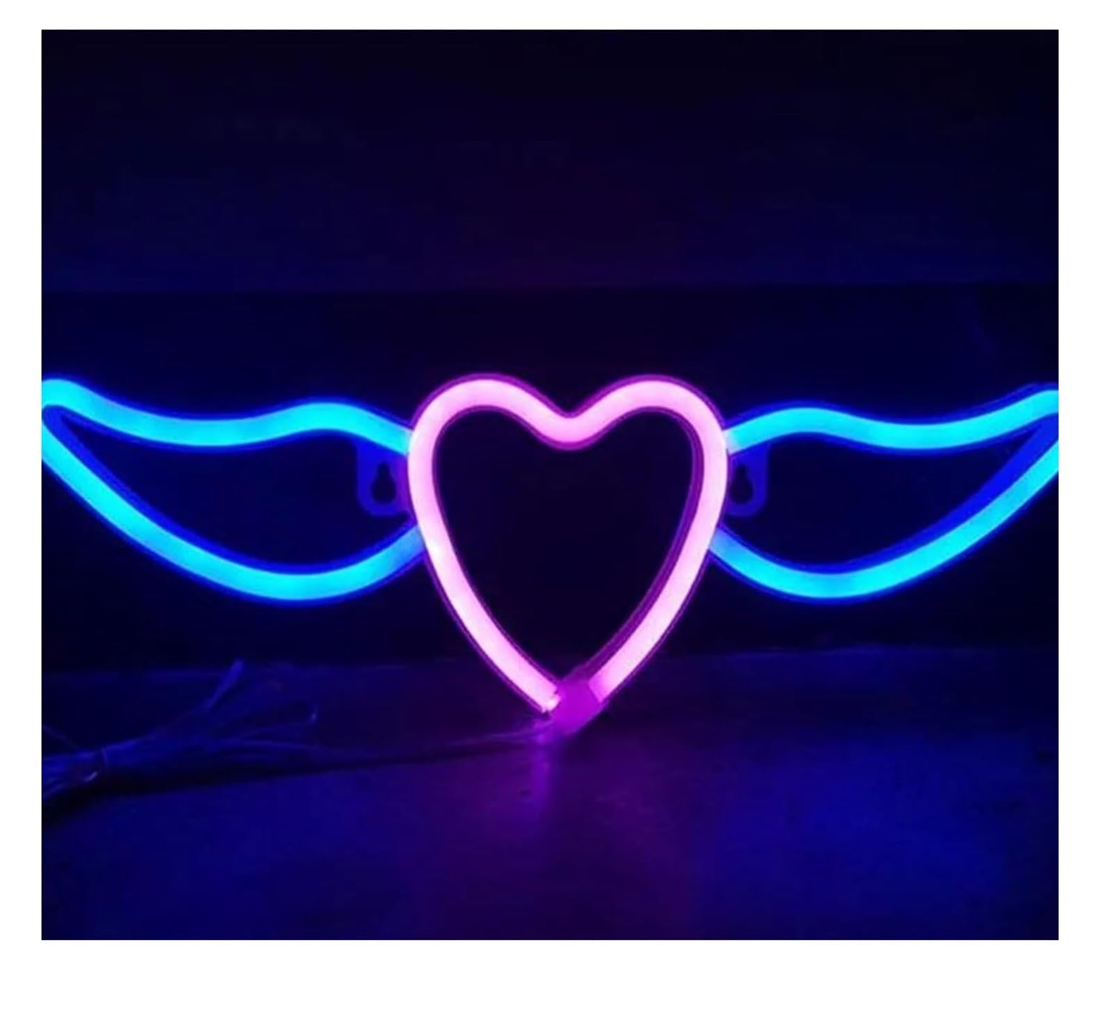 Zynther Neon lamp for neon Sign Office Shop Restaurant Decor Bedroom Living Room Party Night Light(Neon-1)