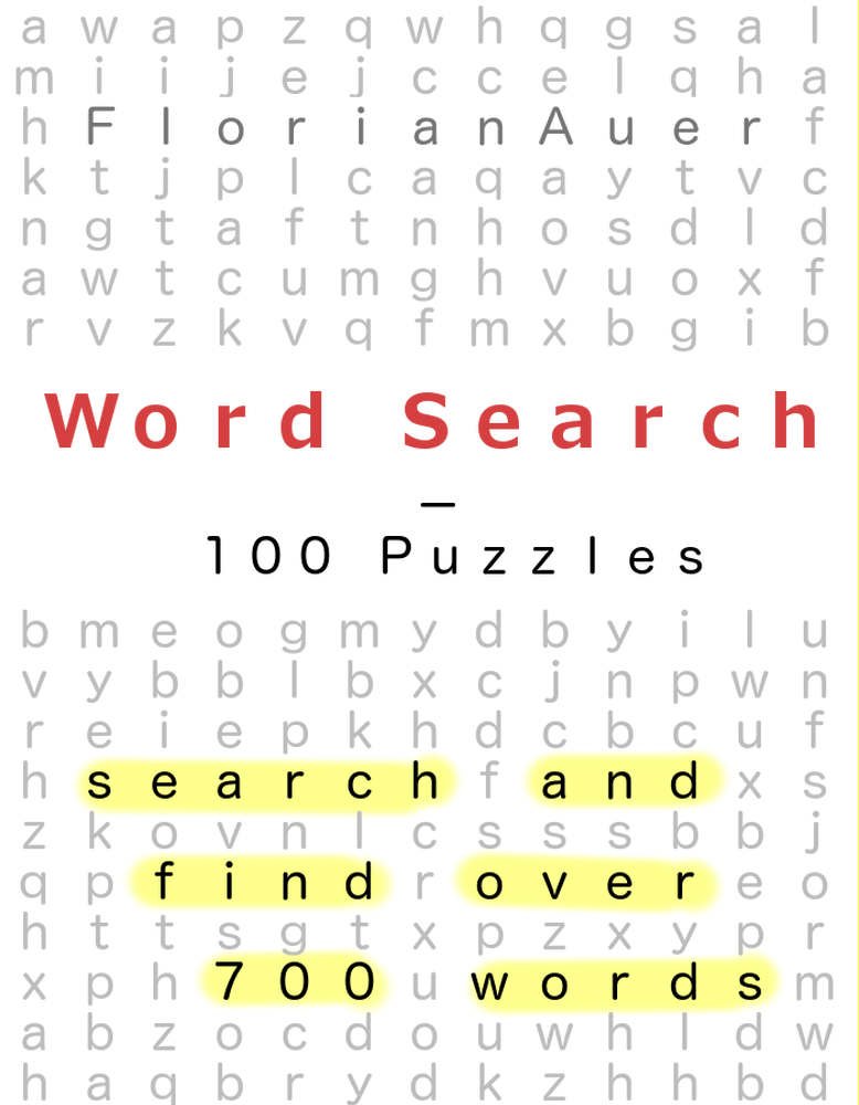 Word Search - 100 Puzzles
