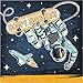 Space Skater Napkins, 48 ct