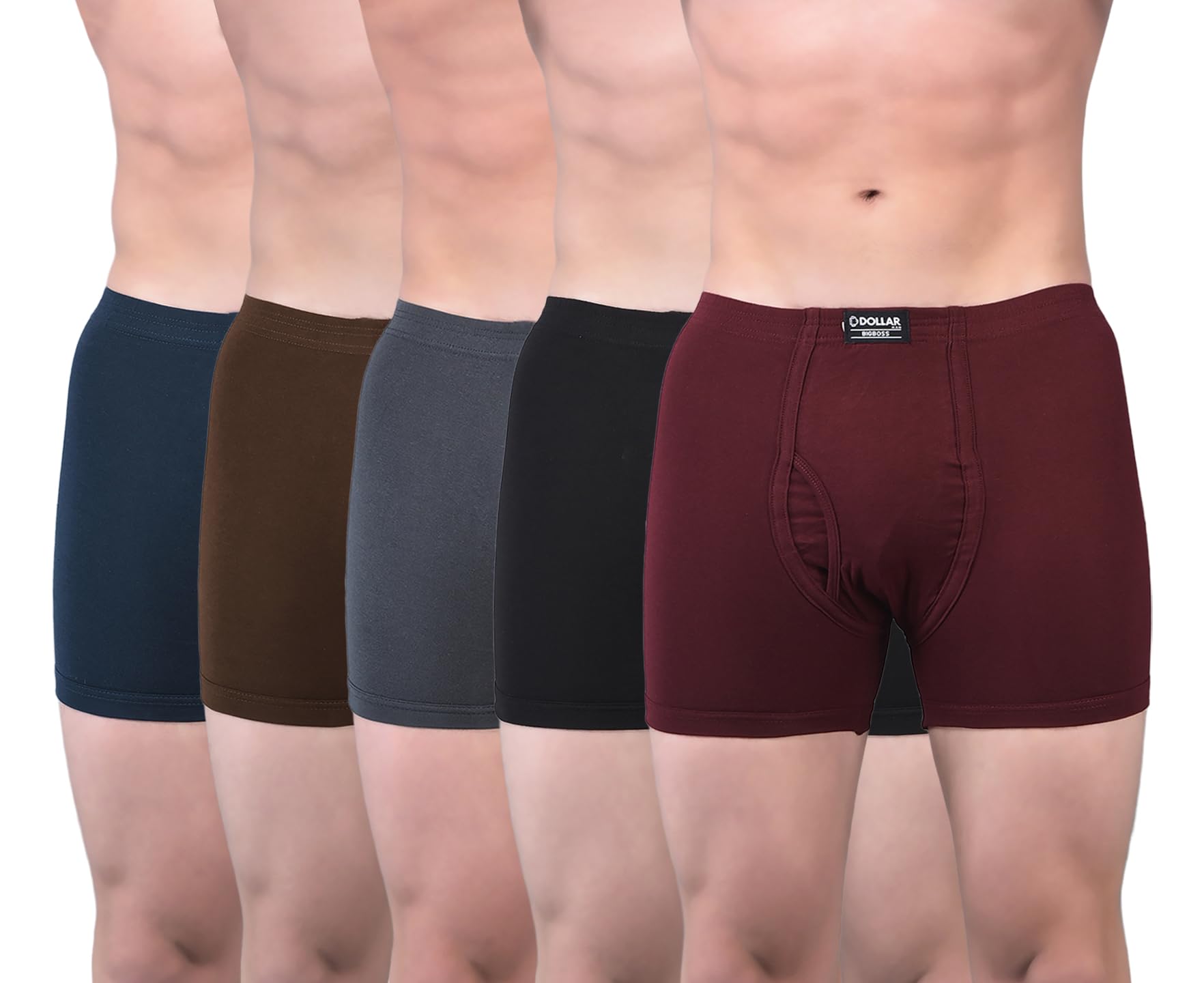 dollar bigboss Men's Cotton Modern Regular Solid Trunk-picture-16