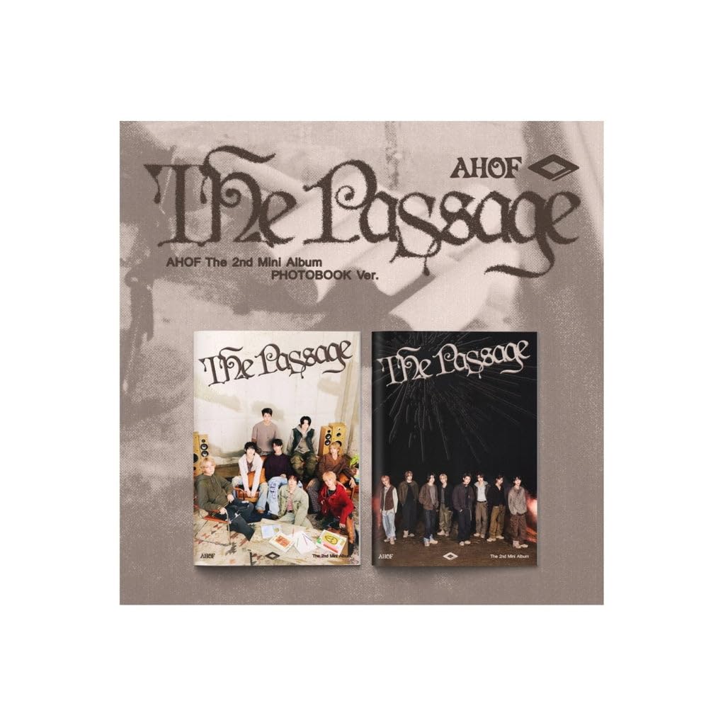 Ahof - 2nd Mini Album The Passage Photobook version CD (2 versions SET)