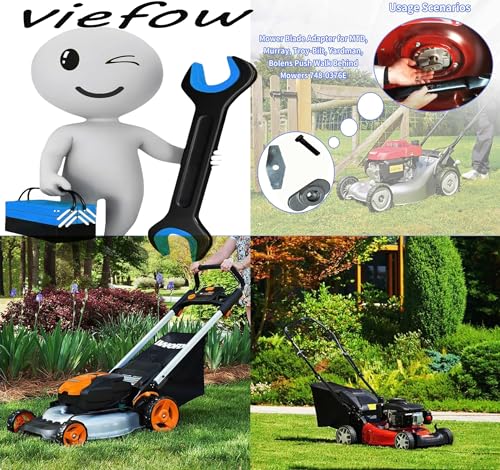 Lawn Mower Blade Adapter Kit - Usage Scenarios