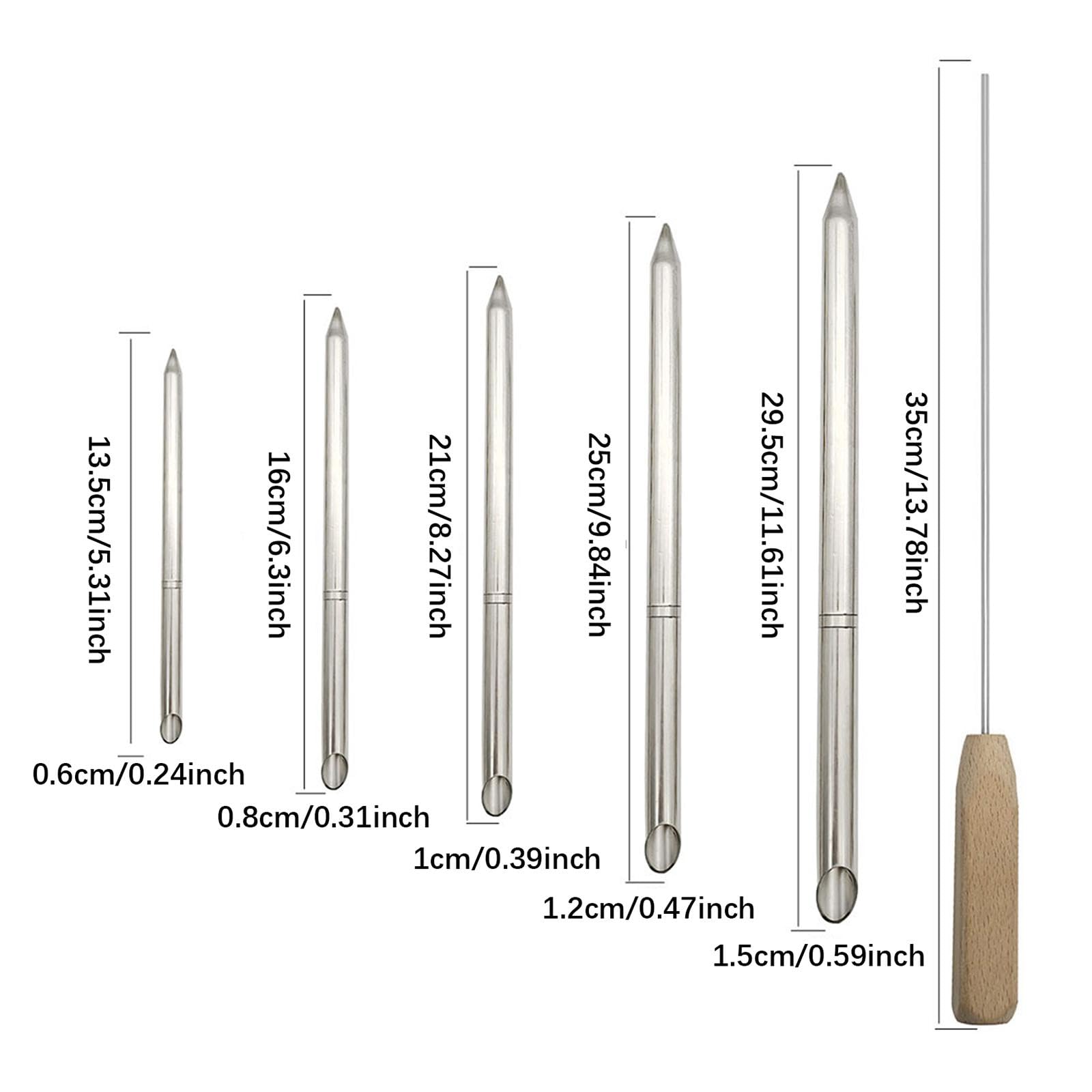 Milageto Seilspleißwerkzeugkit, Bequeme Linienbraun Set