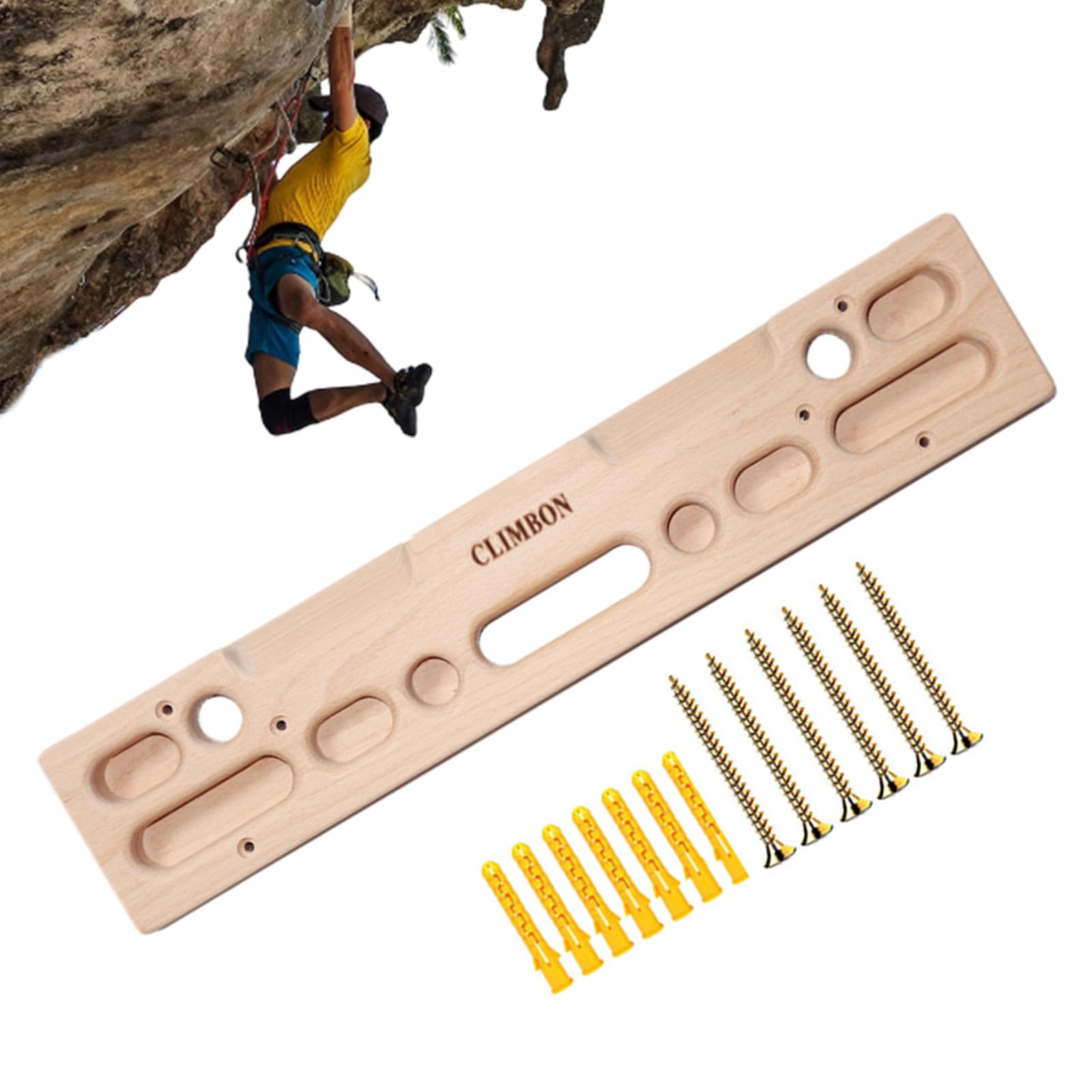 Tabla De Colgar De Madera, Tabla De Colgar para El Entrenamiento De Trepar