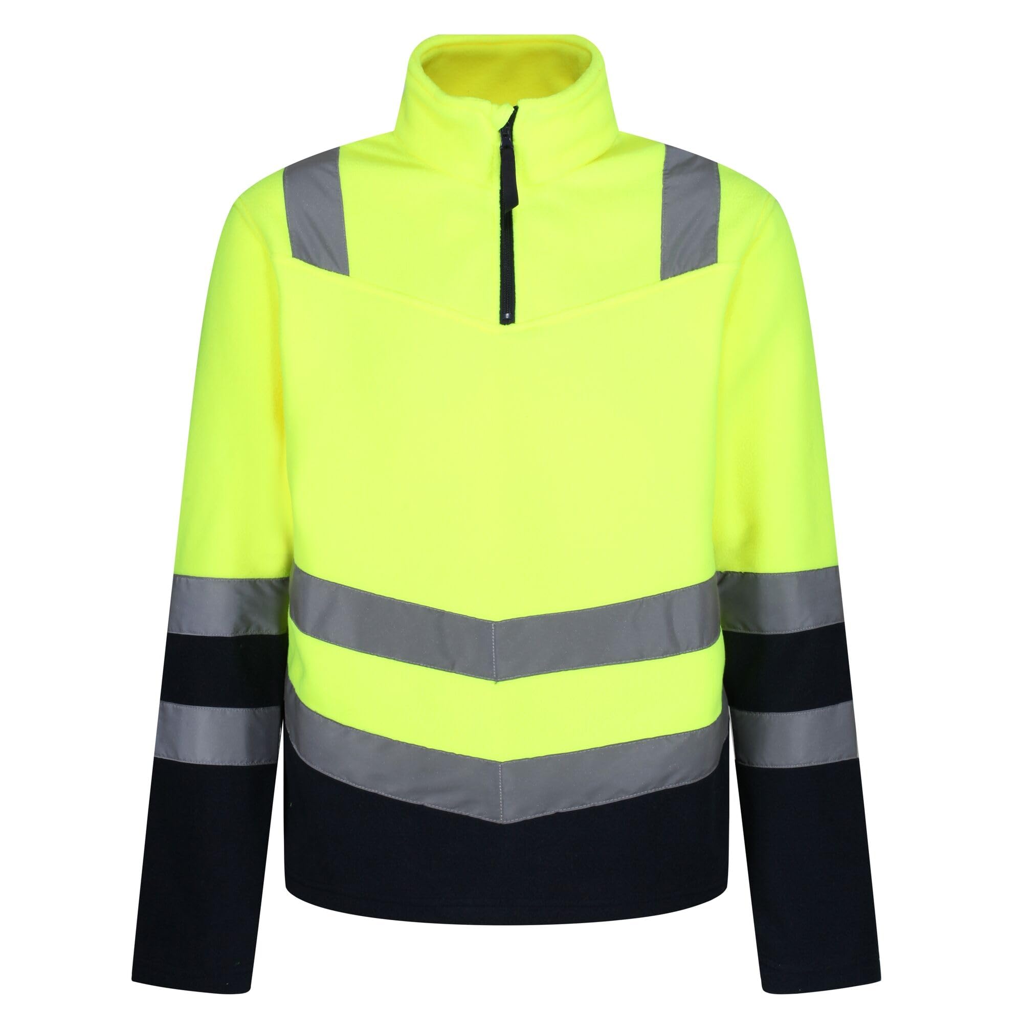 Regatta Professional Men's Hi-Vis Half Zip Fleece