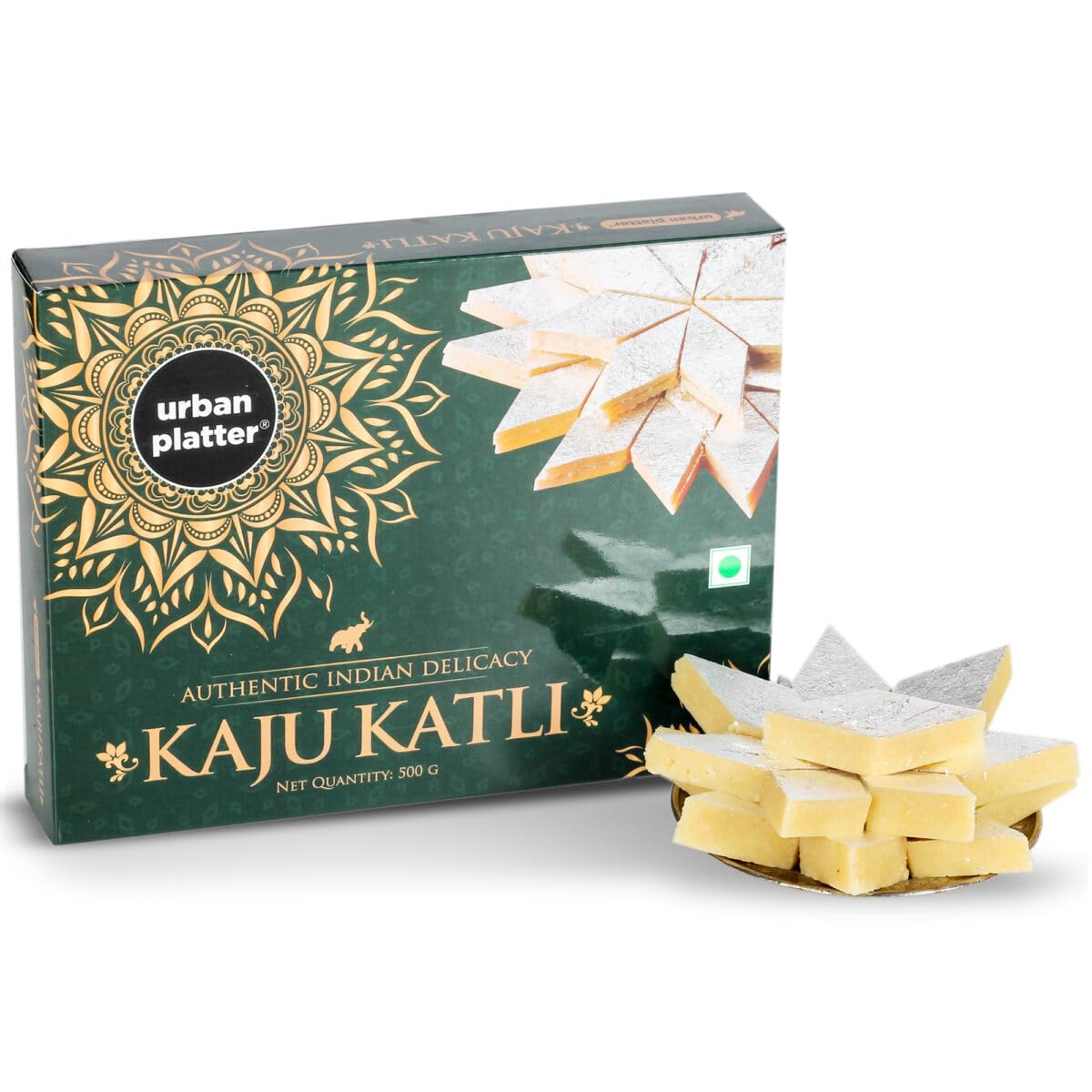 Urban Platter Premium Kaju Katli, 500 grams (Cashew Nut Sweets, Indian Mithai) (B097RNYSKG) Amazon Price History, Amazon Price Tracker
