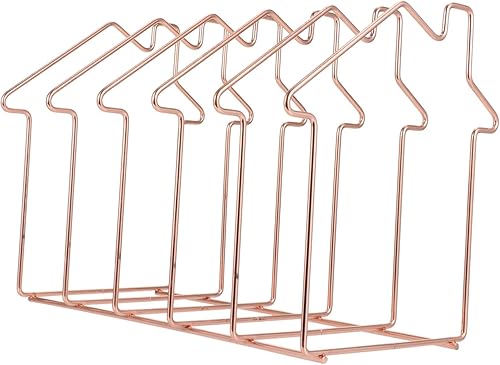 TEHAUX Organizador de archivos de hierro de sección para oficina en casa, clasificador de archivos de escritorio, diseño creativo para una fácil