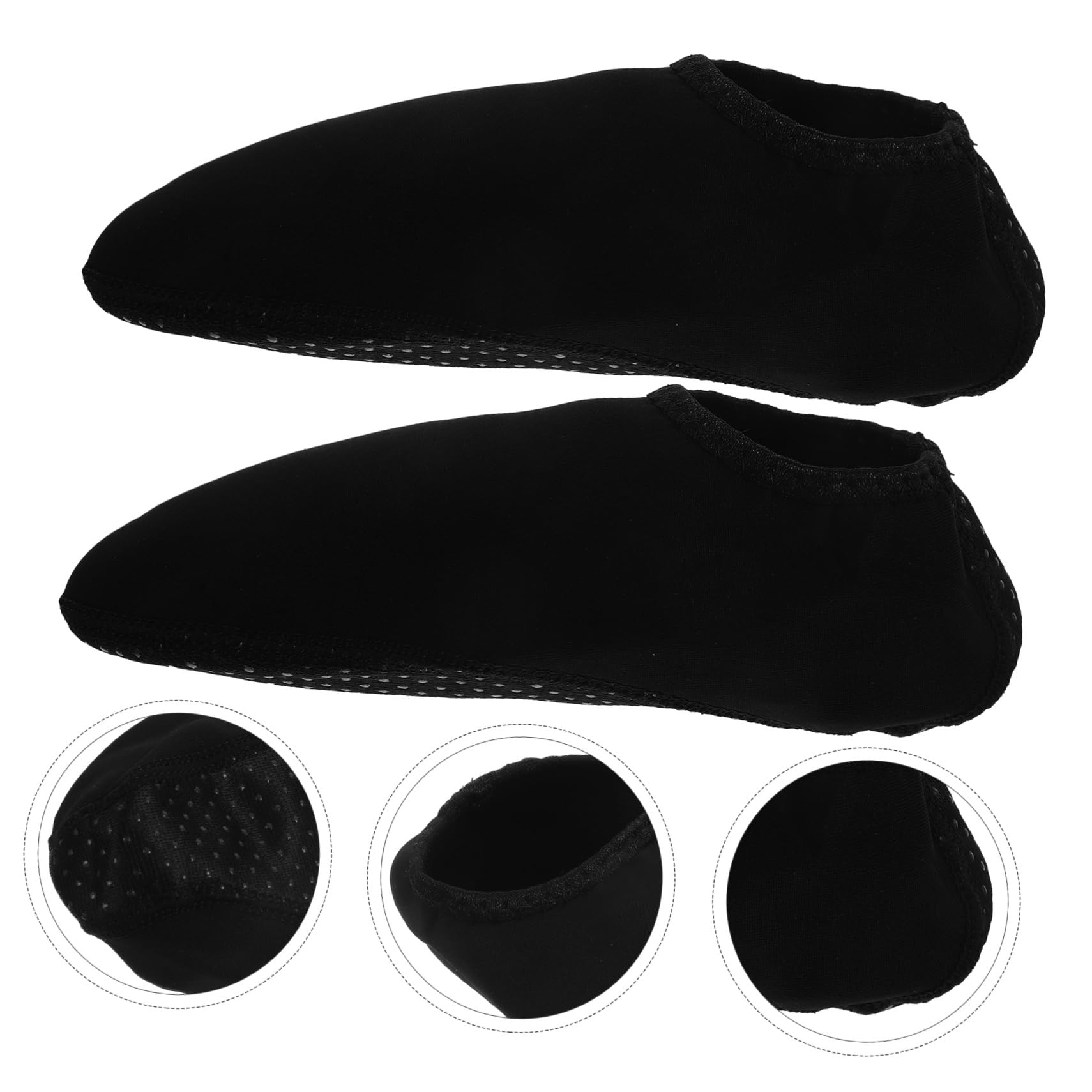 Abaodam 1pair Lightweight Breathable Swim Barefoot Shoes for Women and Men - Pool and Beach Footwear Quick-Dry Comfortable Socks for Outdoor Activities for Sand and Water Sports