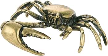 Amazon.co.jp: 真鍮 オーナメント 蟹 カニ 星座 かに座 キャンサー