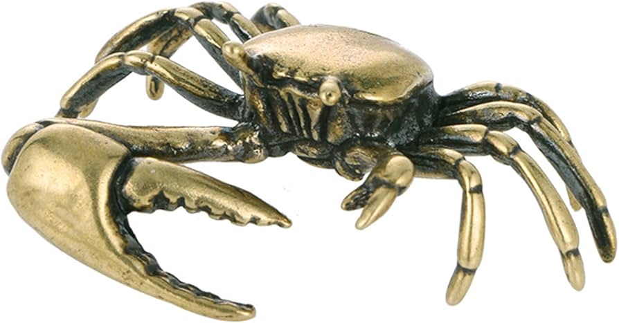Amazon.co.jp: 真鍮 オーナメント 蟹 カニ 星座 かに座 キャンサー