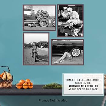 Amazon.com: Garage Wall Decor - Garage Wall Art Poster Set 8x10
