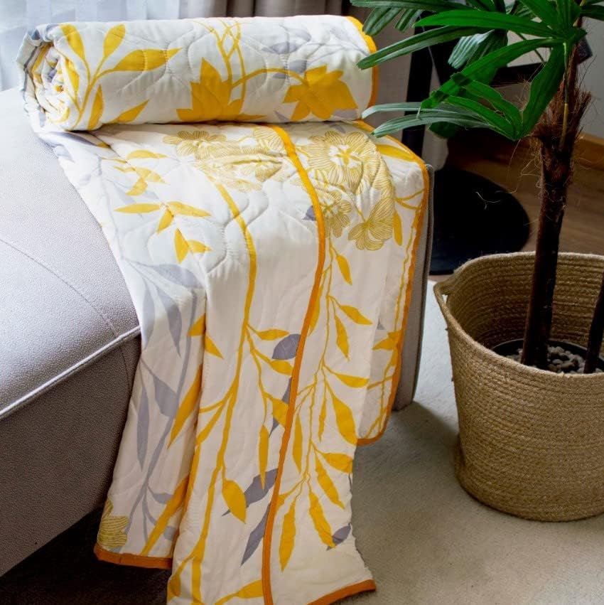 Buy Urban Space Double Bed Comforter 120 GSM Microfiber 3 Layered Quilt