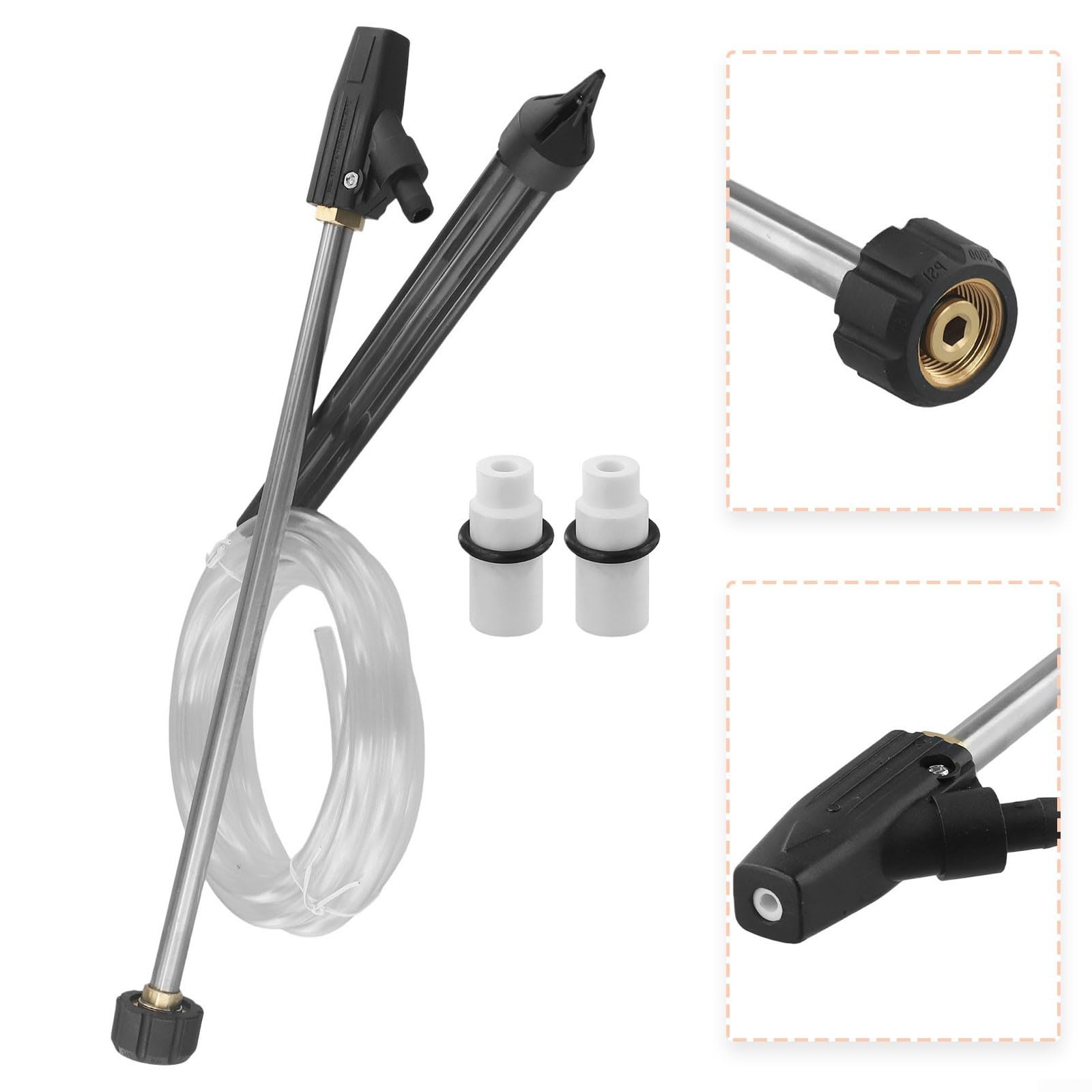 Kit de chorro de arena y chorro de arena de alta presión para Kar-cher HD HDS, lavadora a presión de chorro de arena para LANCE