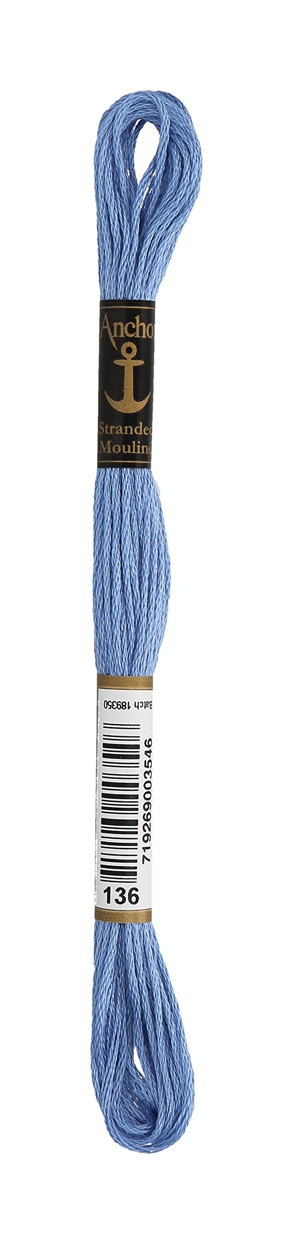 Anchor Six Strand Embroidery Floss 8.75 Yards-Wedgewood Light 12 per Box — image 1