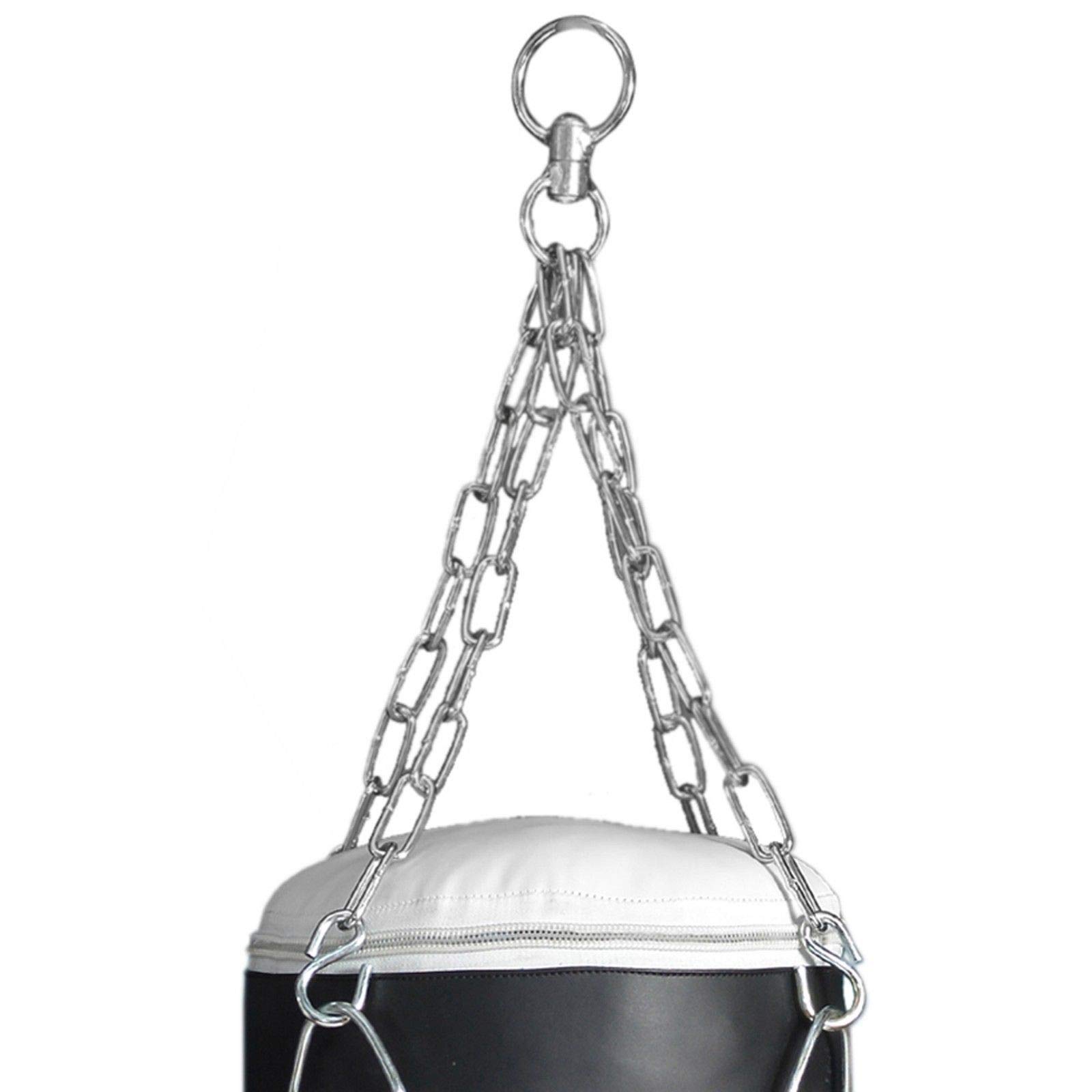 CROSSJAB Kinder-Boxsack mit Boxhandschuhen und Kette gefülltes Boxset für Kinder, Boxsack für Kinder, MMA, Muay Thai, Karate, Workout