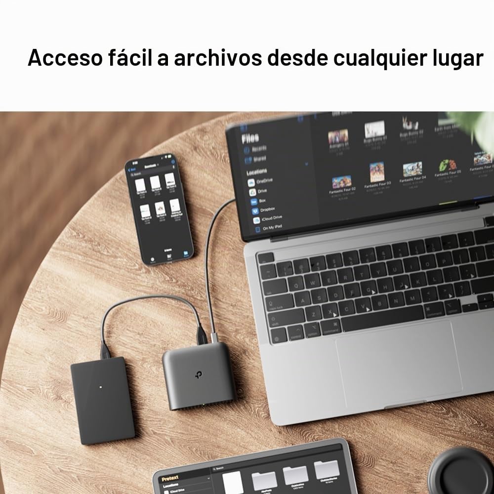 TP-LINK AX1500 Wi-Fi 6 Router de Viaje Gigabit y VPN