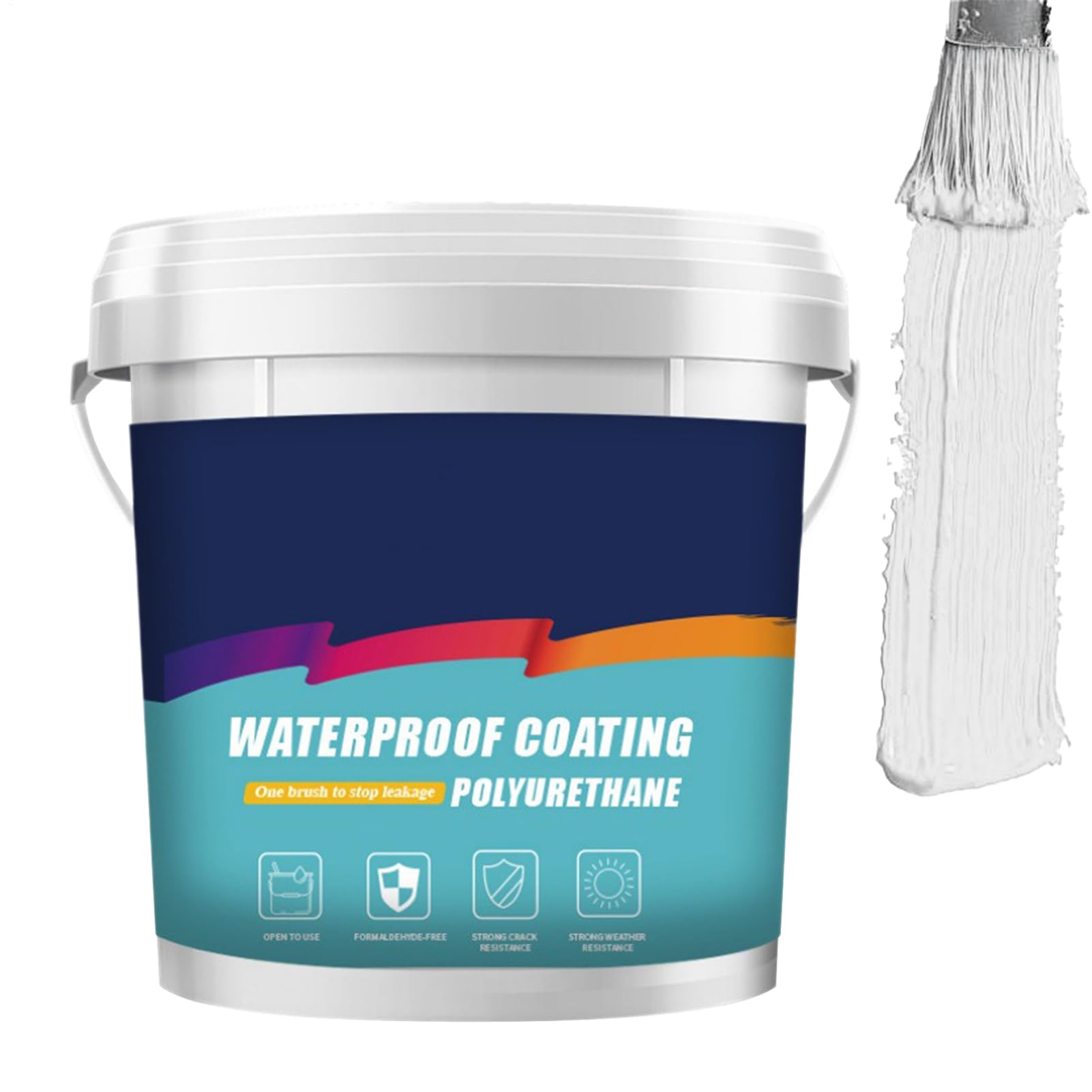 Mastic imperméable pour sol de salle de bain – Colle transparente pour