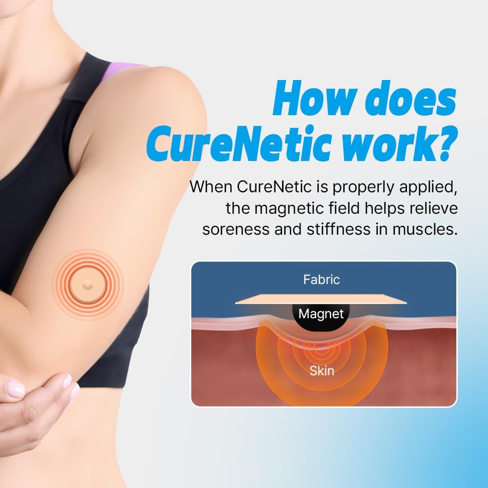 Magnetic Patch_Coin Type - 1,100 Gauss - Muscle Pain Relief, Magnetic Acupressure Patch, Magnetic Therapy - 40pcs - Made in South Korea