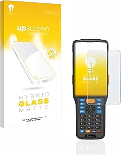 upscreen Matte Screen Protector Glass Film compatible with Newland N7 Cachalot Pro II - Anti-Glare, Anti-Fingerprint, 9H Glass Protection