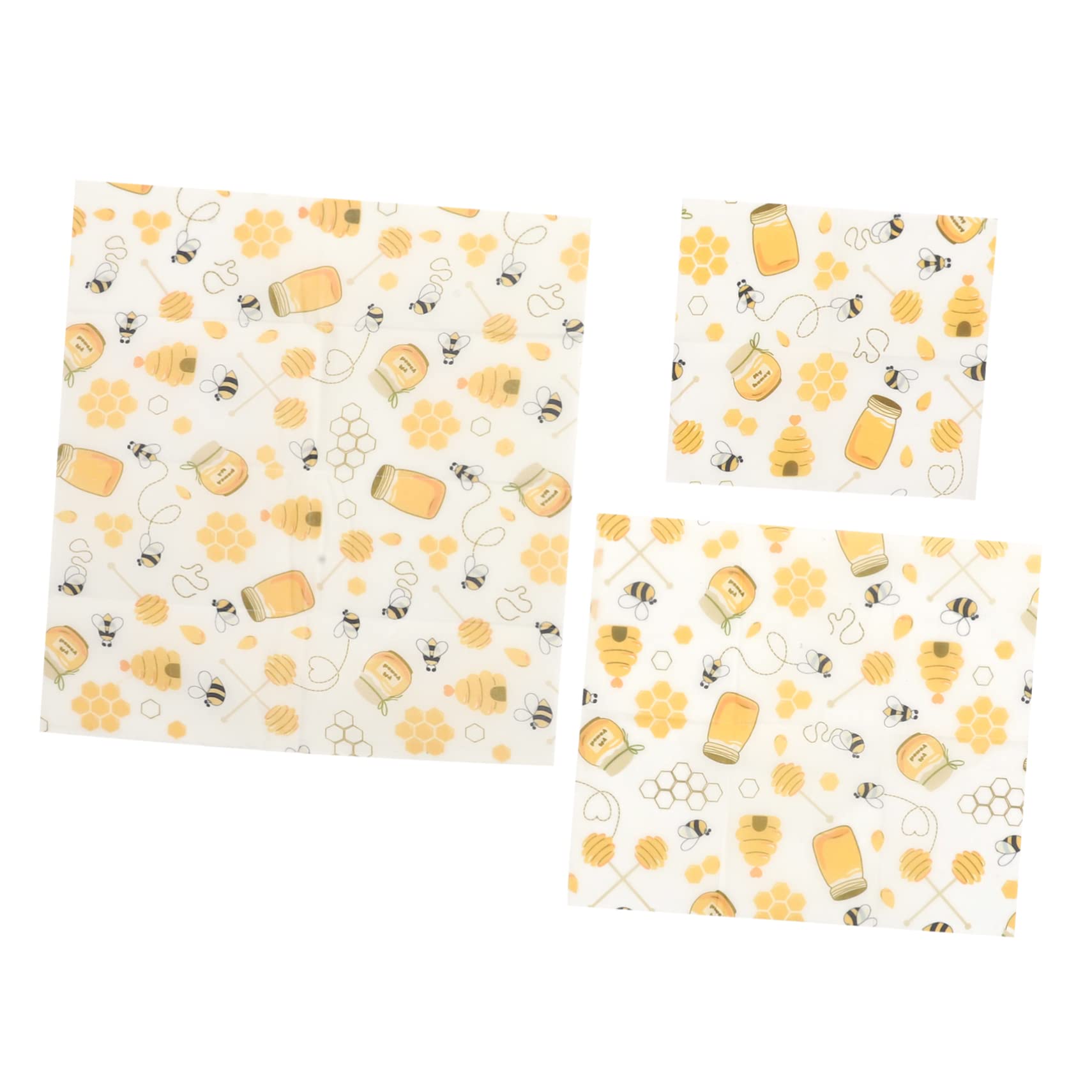 Paños de cera de abeja envoltorios reutilizables de algodón para alimentos frescos y pan