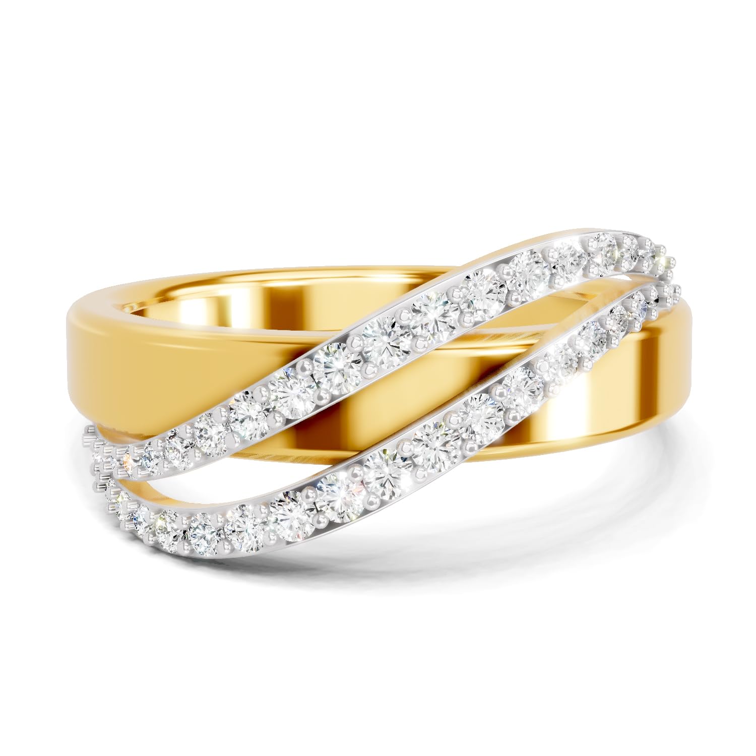 Lab Grown Diamond Band for Men 0.34ct 925 Silver-image-32