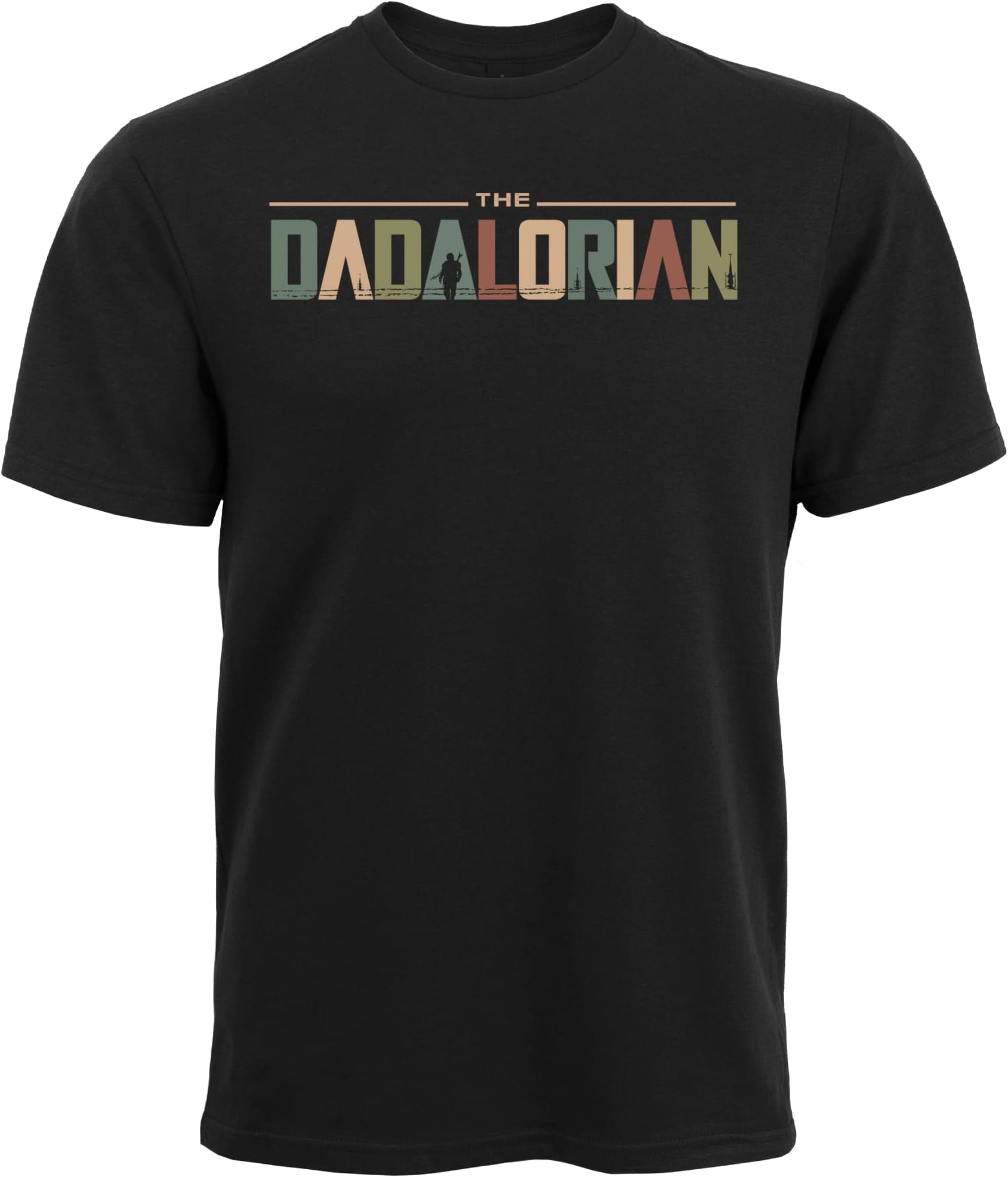 Ziggy TeeThe Dadalorian T-Shirt, Black, Large