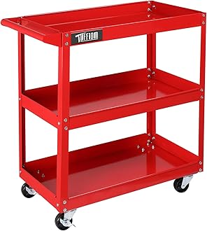 3-shelf tool cart
