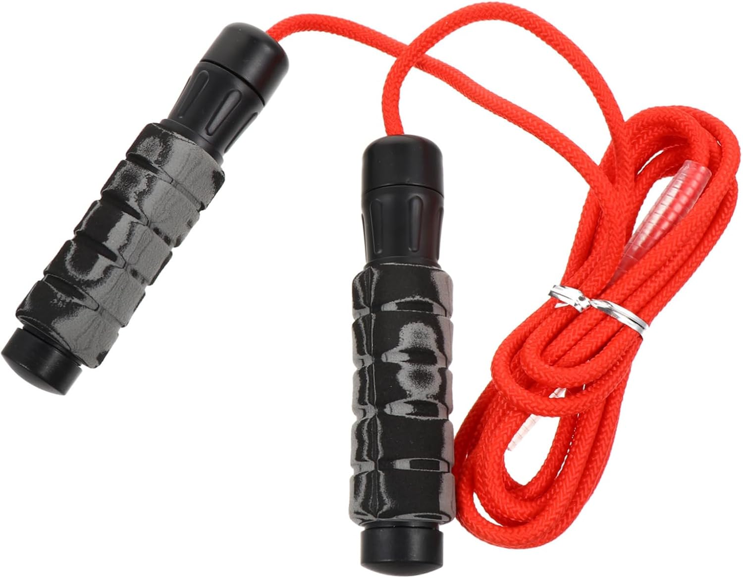 Sosoport Weighted Gym Skipping Jump Rope with Bearing Durable Tangle Exercise Rope for Fitness Training Endurance Workouts and Outdoor Activities for Beginners and Enthusiasts