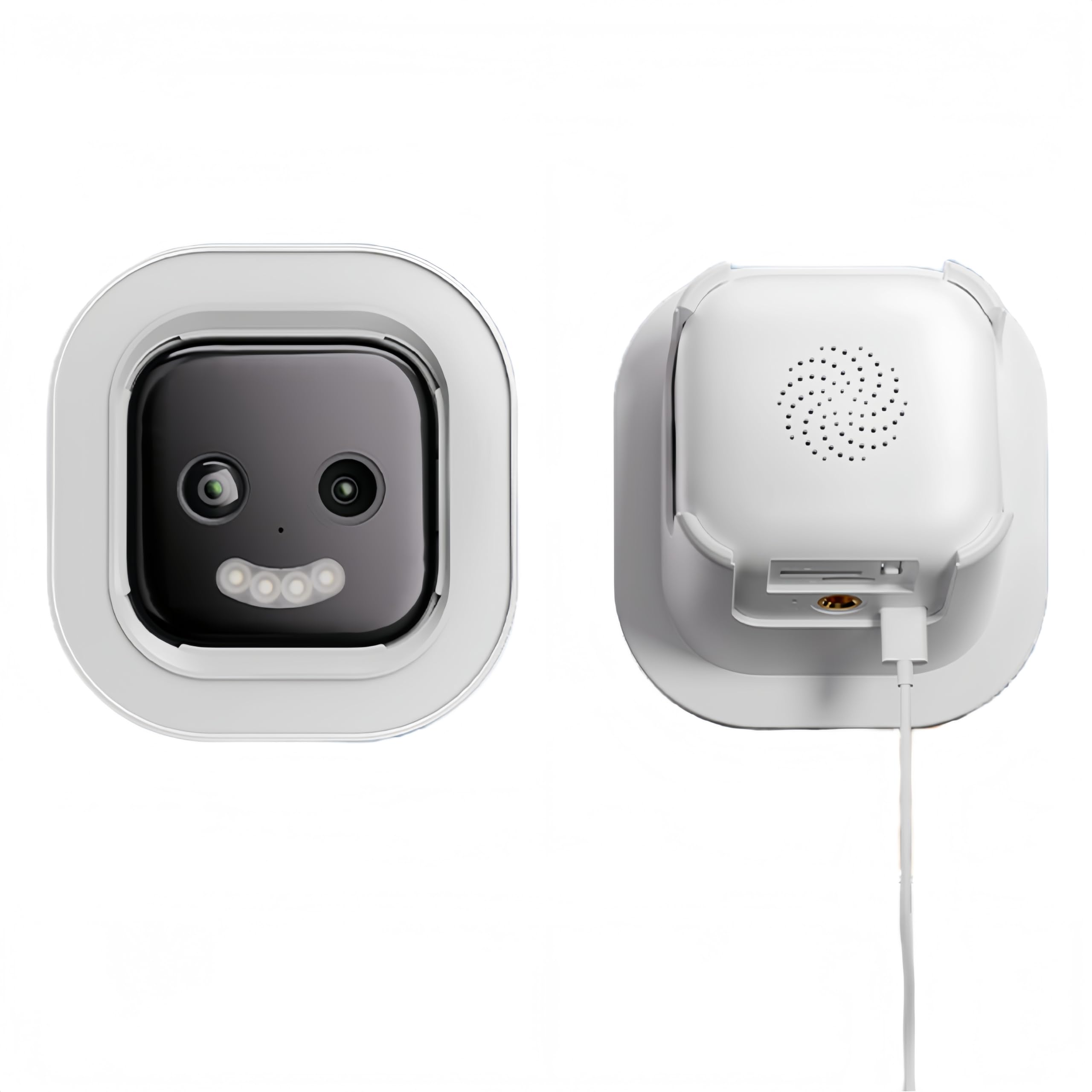 PUSOKEI Caméra Fenêtre 3MP 2K, Double Objectif avec Zoom 10X
