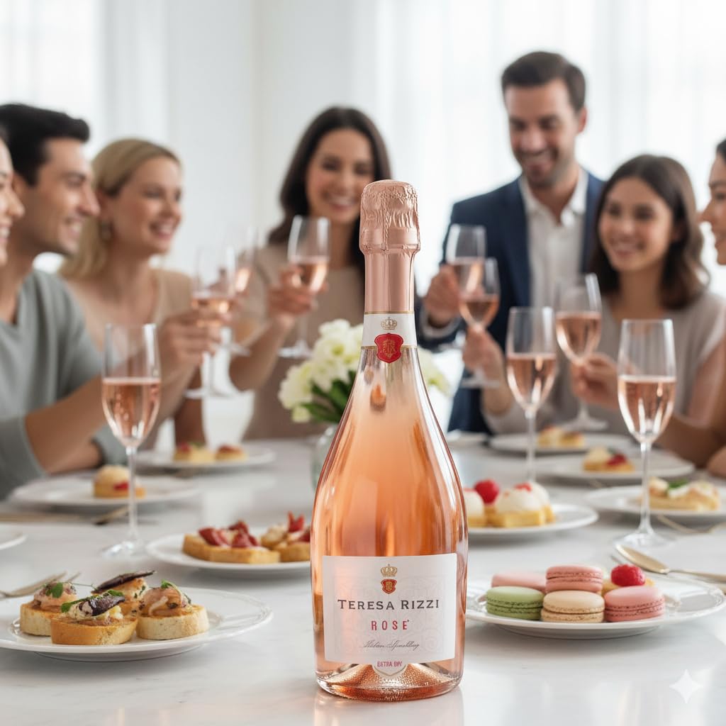 Teresa Rizzi Spumante Rosé Extra Dry - Spumante Rosé, 750 ml