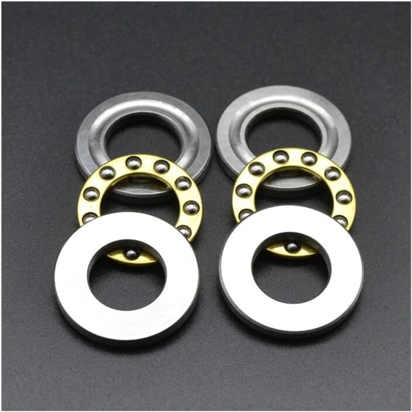 Bearings, 10pcs F8-24M Miniature Bearing 8x22x7mm Axial Ball Thrust 3 3D Printers,High Load Carrying Capacity