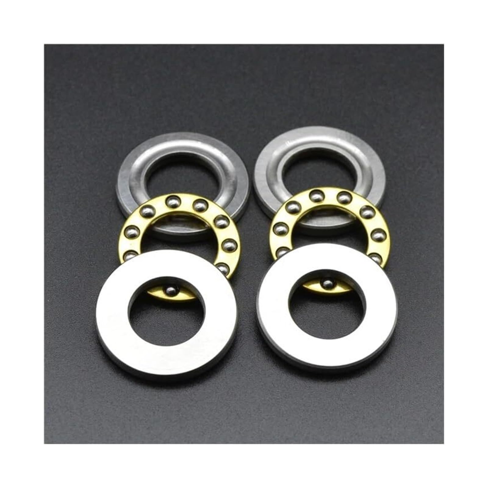 Aspectos, 10 uds/5 udsF8-14M F8-16M F8-22M rodamiento en miniatura 8x22x7mm rodamiento de empuje de bolas Axial 3 impresoras 3D(F8-14m 8x14x4mm,12PCS)