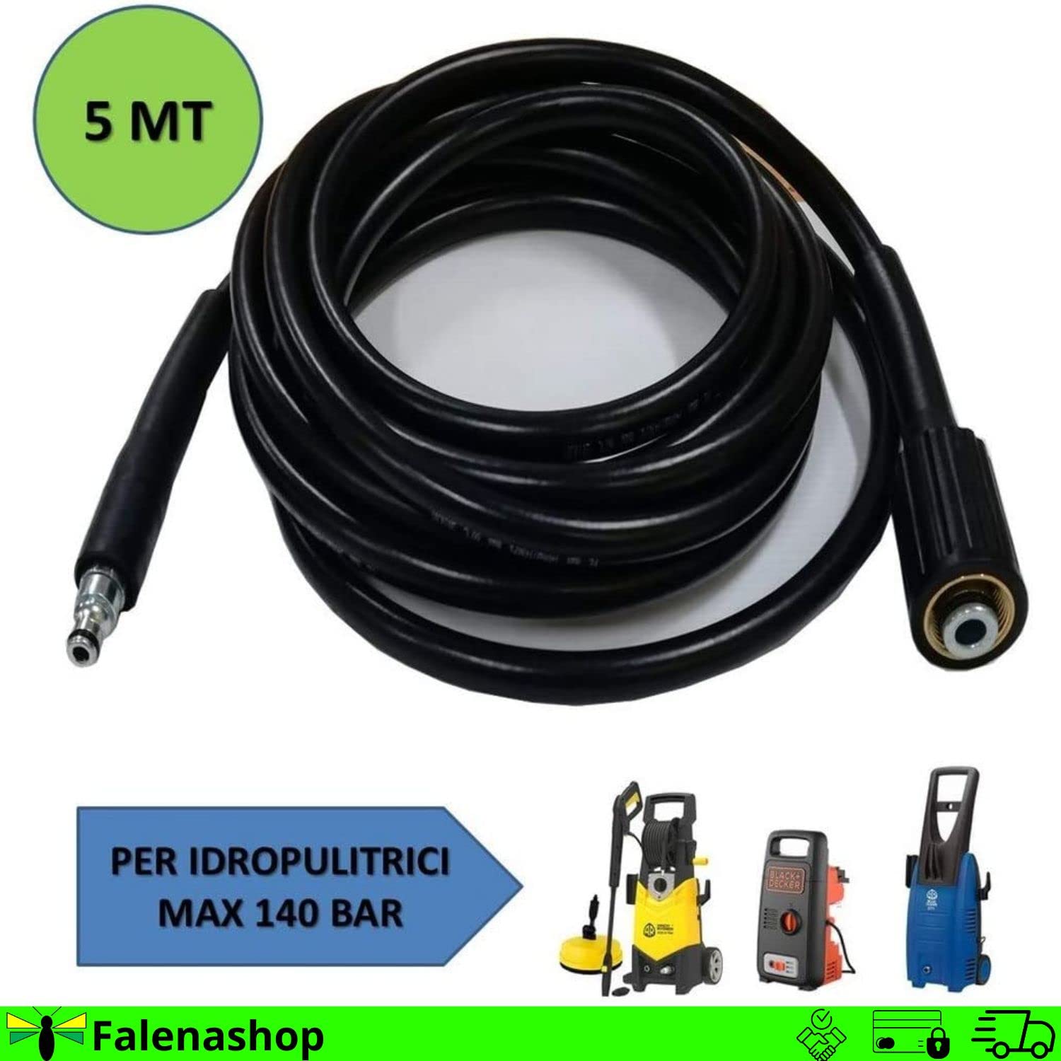 Kranzle K10/122 & K7/122 Tubo Di Ricambio Idropulitrice Lungo 7,5 - Foto 6