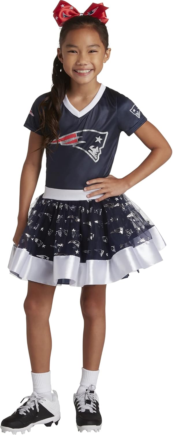 MODERN HERO Girl's NFL MVP Tailgate Tutu Dress Costume