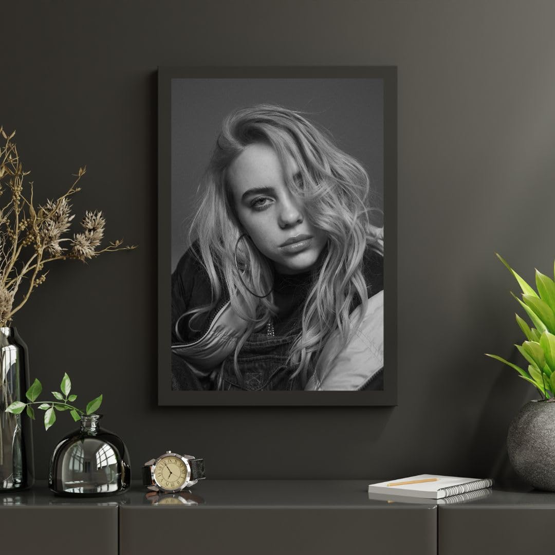 Generic Billie Eilish Vogue Singer Model Wall Art Photo Picture Print Poster A4 (02)